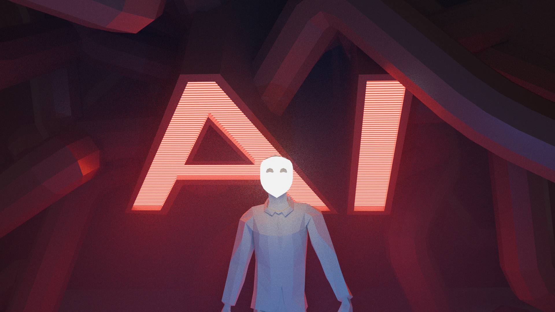 Meaning to Us, Noise to the Machine: The Art of AI Masking